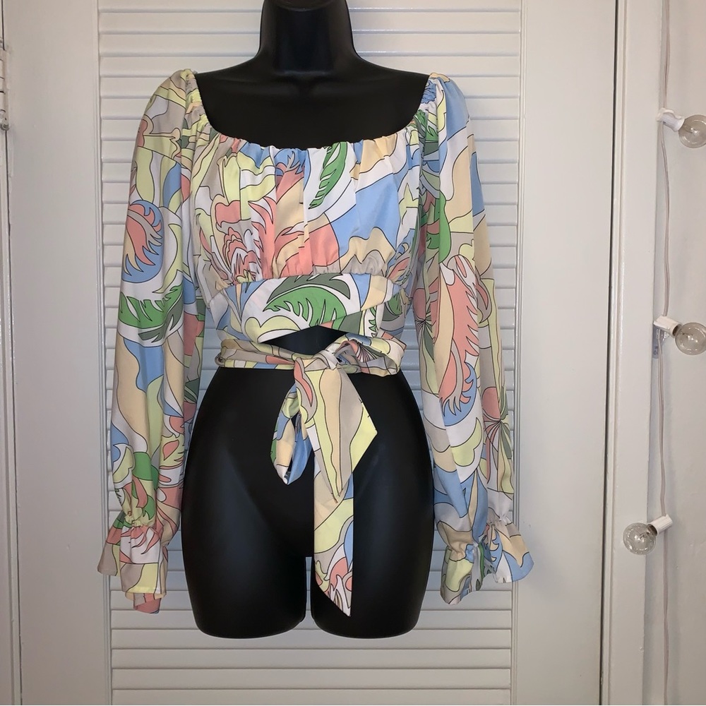 Milk & Honey crop top